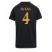 Real Madrid David Alaba #4 Dámské 3rd Dres 2023-24 Krátkým Rukávem